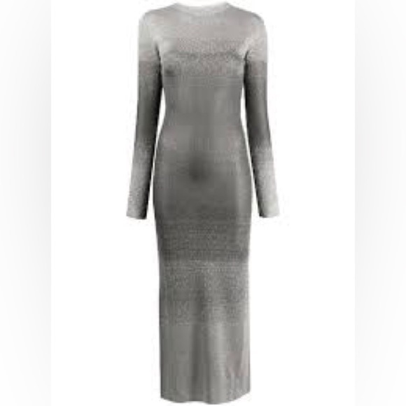 Paco Rabanne Semi Sheer ombré dress - Picture 3 of 8